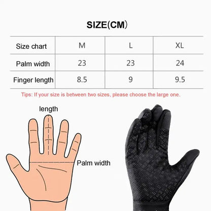 Heated Winter Cycling Gloves