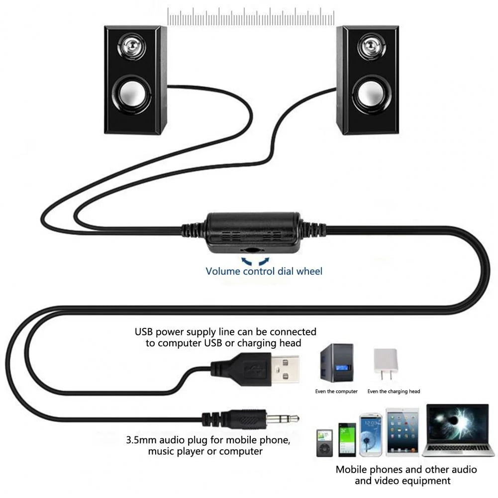 USB Powered Computer Speakers