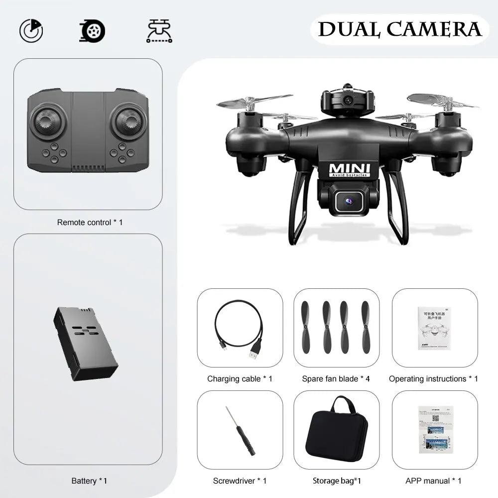 4K Dual Camera HD Professional CS8 Mini Drone