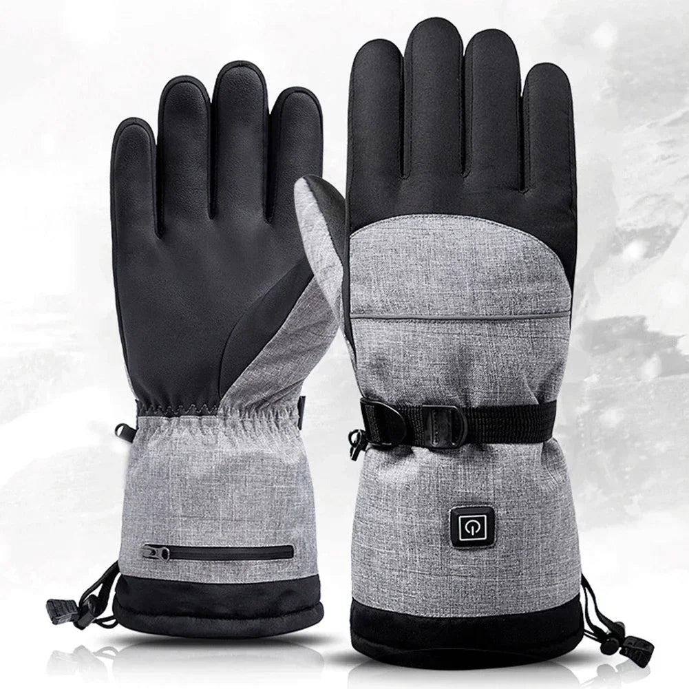 Heated Gloves with Battery Case