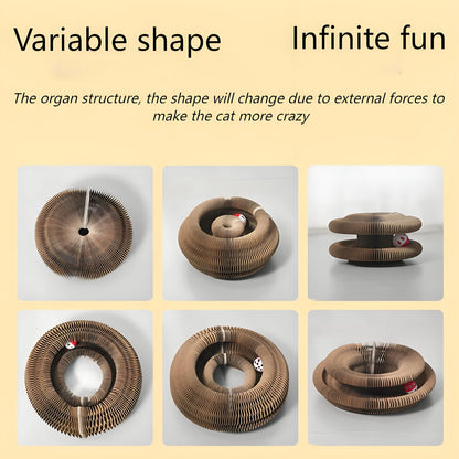 Cat Scratching Board with Bell Toy