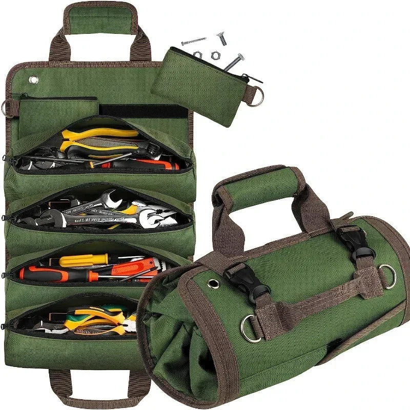 Multi Pocket Hardware Tools Organizer Bag