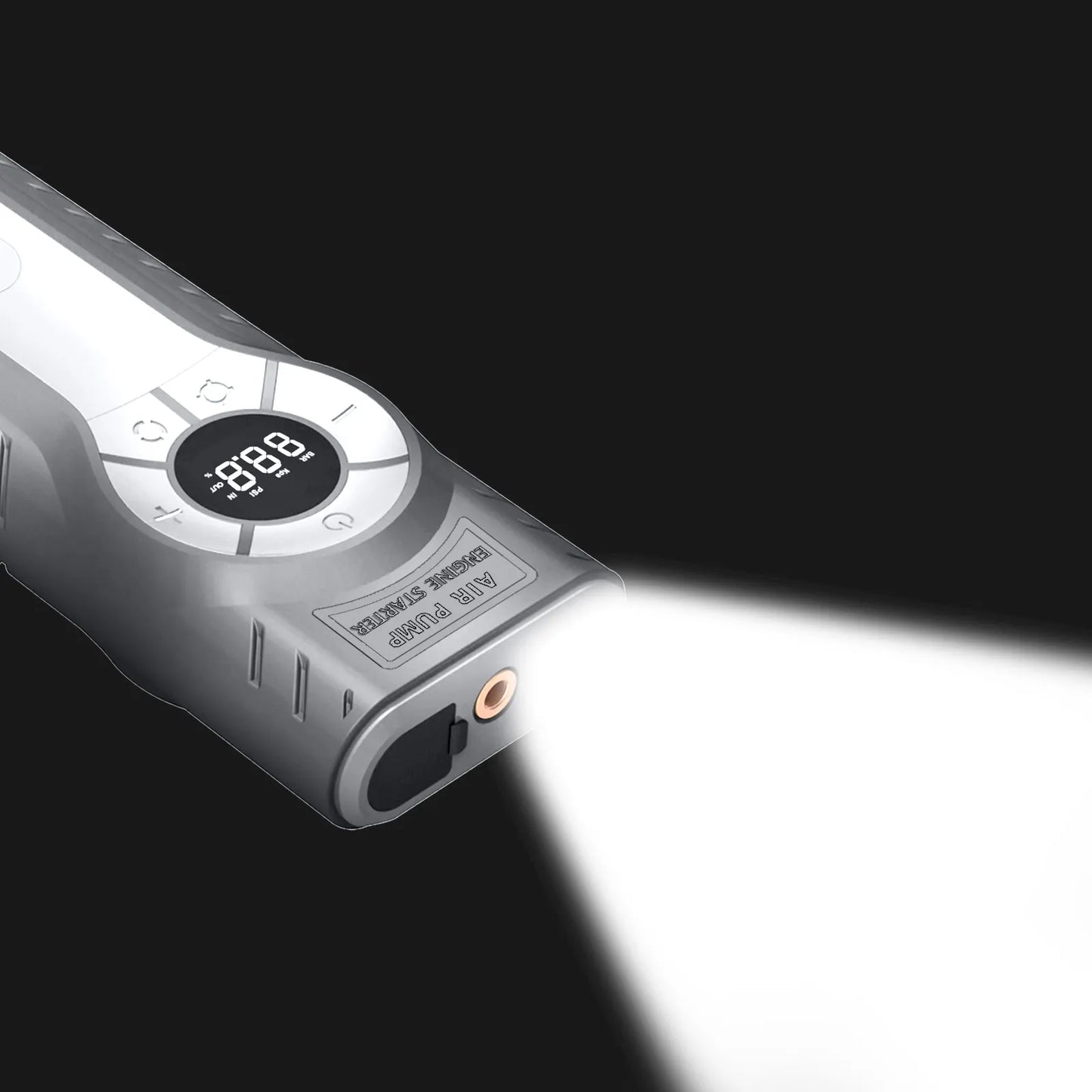 4 In 1 Car Jump Starter Power Bank With Air Compressor