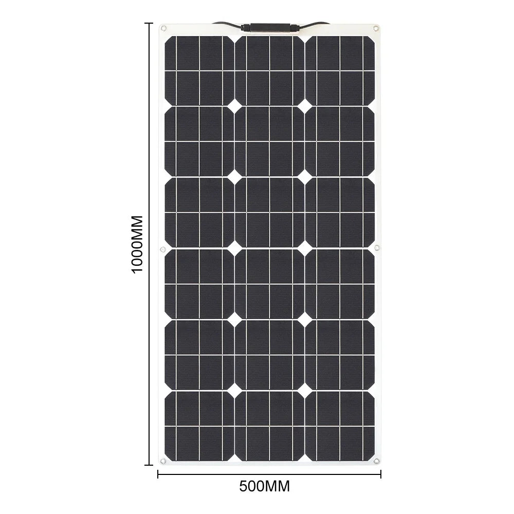 200W 100W Flexible Solar Panel