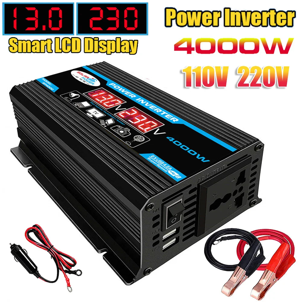 4000W Pure Sine Wave Power Inverter