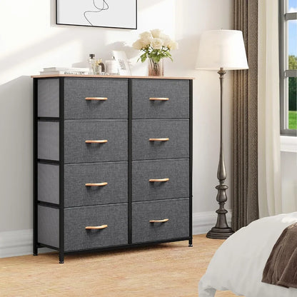 8-Drawer Fabric Dresser