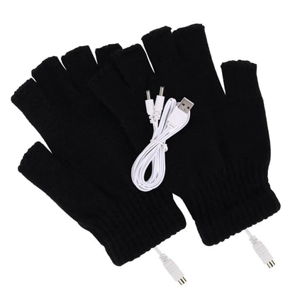 Heated USB Winter Gloves for Skiing/Biking