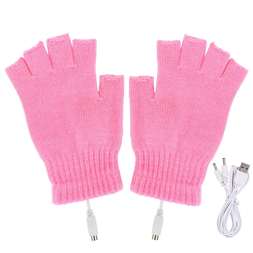 Heated USB Gloves for Winter Sports