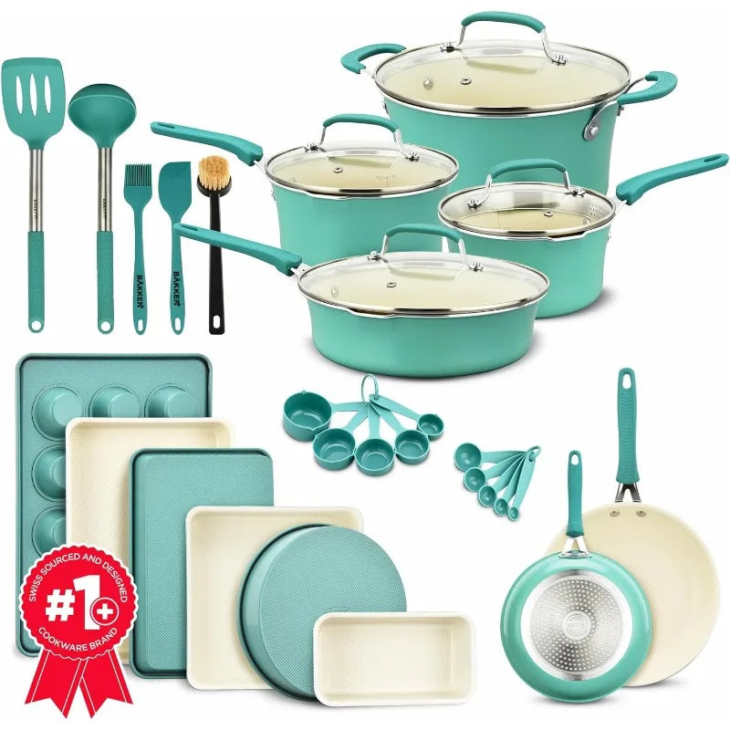 23 Piece Cookware Set