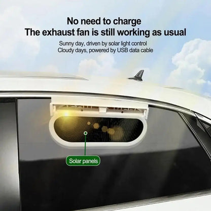 Car Window Exhaust Fan