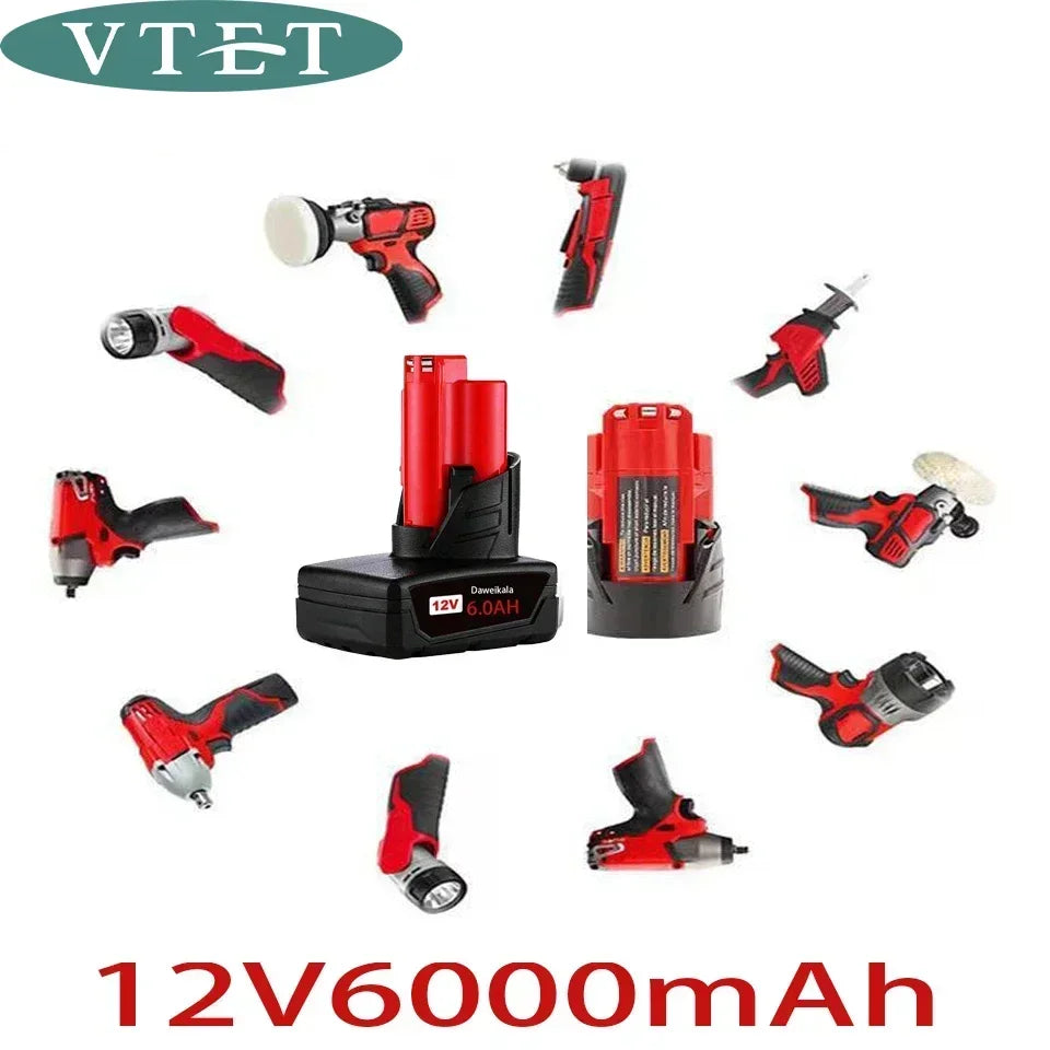 12V 6000mAh  Rechargeable Battery
