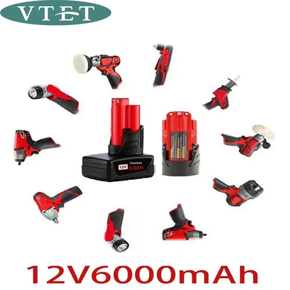 12V 6000mAh  Rechargeable Battery