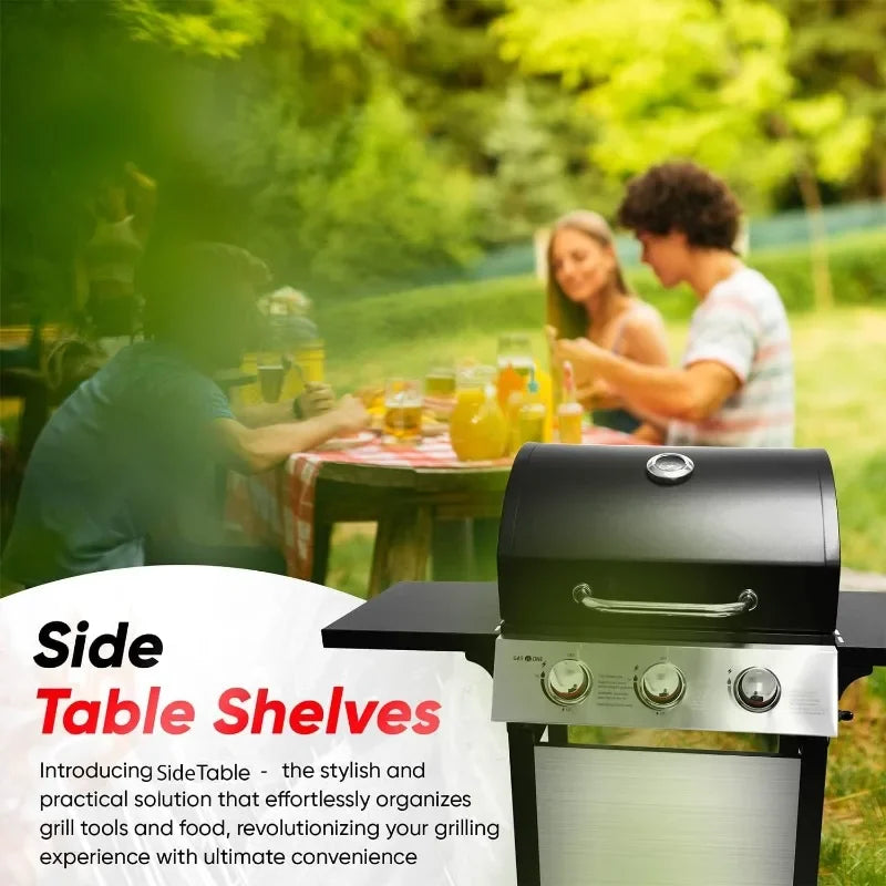 High-Temperature Paint Coating Gas BBQ Grill