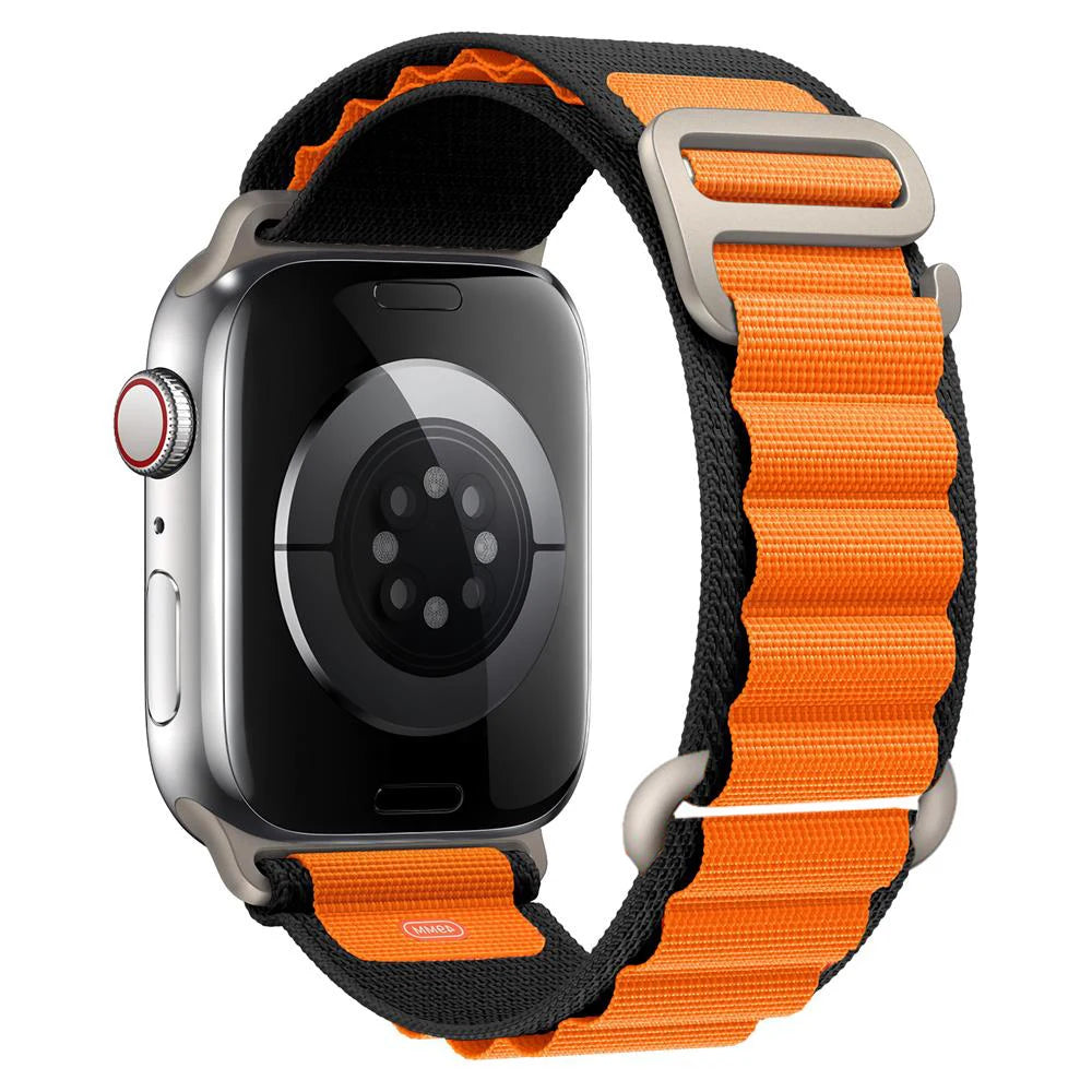 Straps for Apple watch Ultra 3 band 49mm 45mm 46mm 42mm 44mm 41 40mm Nylon Alpine bracelet correa iwatch Series 11 10 9 8 7 6 SE