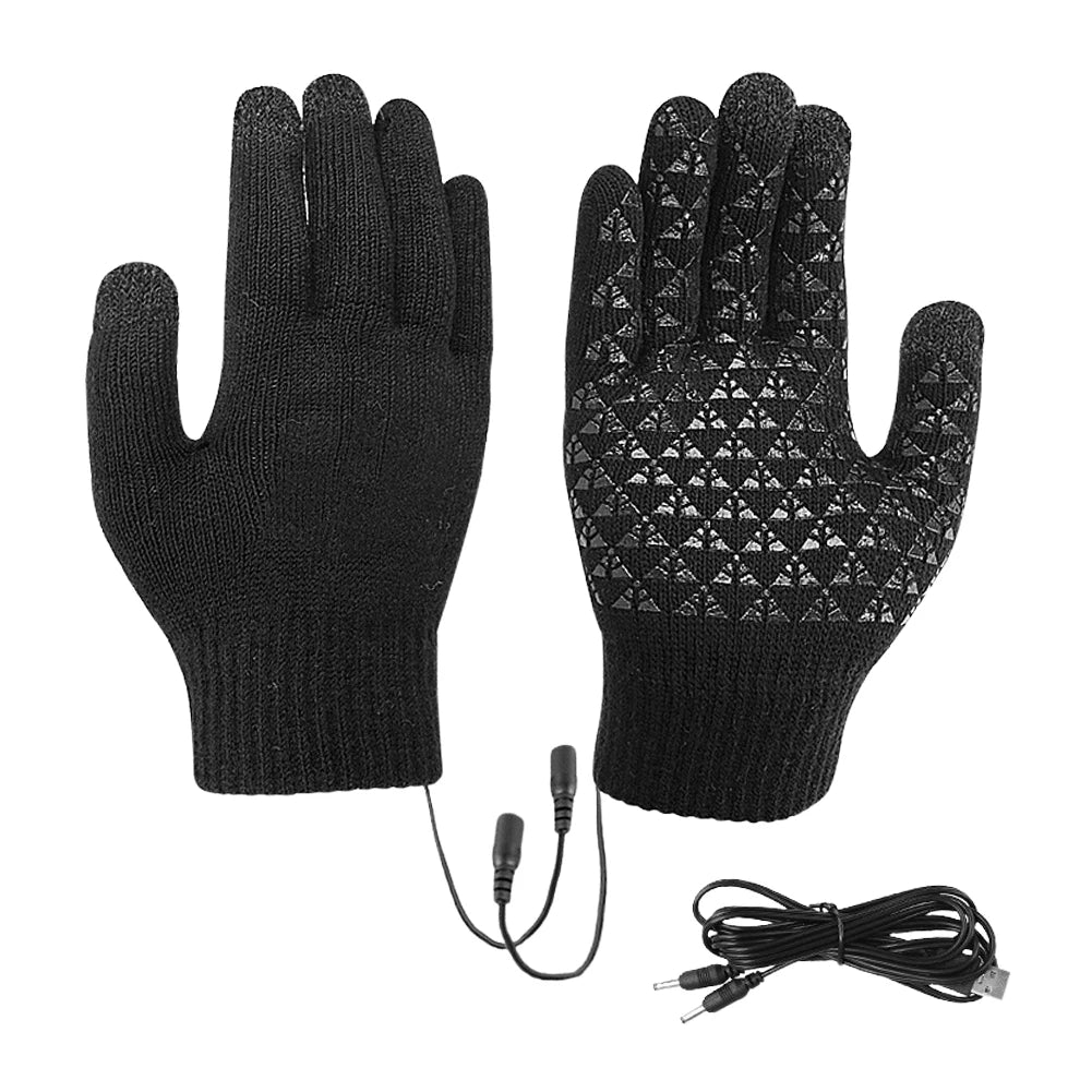 Heated USB Winter Gloves