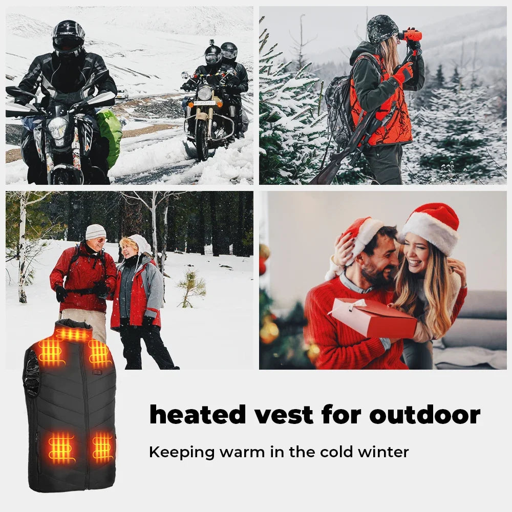 USB Heated Thermal Vest