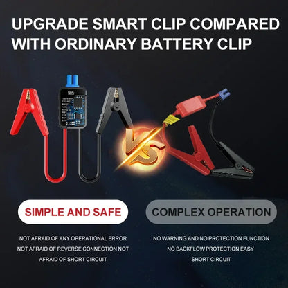 Car Jump Starter with Air Pump 4 in 1 Power Bank