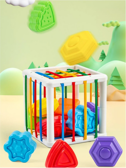 Baby Shape Sorter Cube Toy