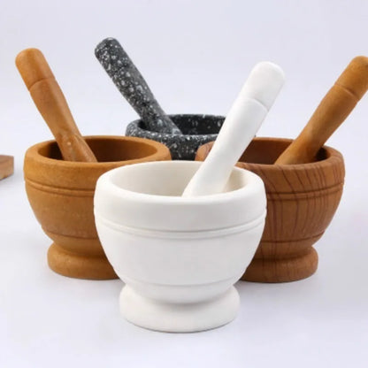 Garlic Herb Spice Mixing Grinding Crusher Bowl