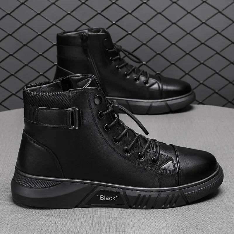 Men's Comfortable Motorcycle Boots