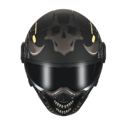 Modular Retro Motorcycle Helmet