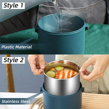 Thermal Portable Stainless Steel Lunch Box