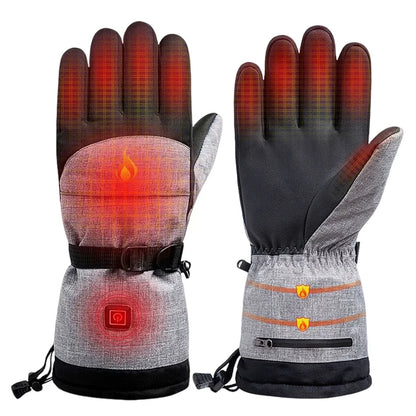 Heated Gloves with Battery Case