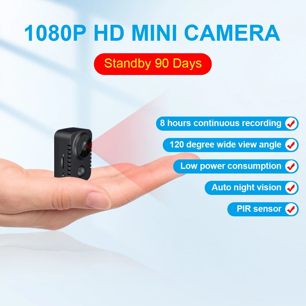 1080P Full HD Security Pocket Night Vision Body Camera