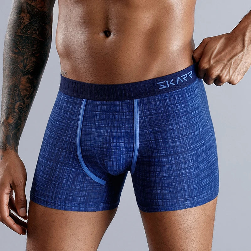 Cotton Print Boxer Shorts for Men