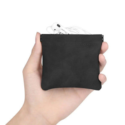 Headphone Case Mini Purse USB Data Cable Organizer