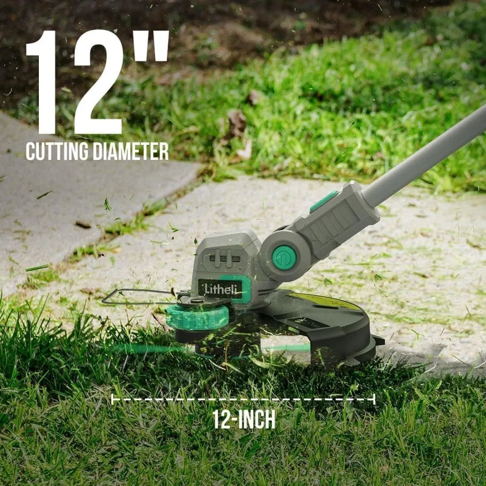 20V 12 Inch Cordless String Trimmer