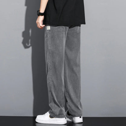 Men's Thin Loose Straight Pants