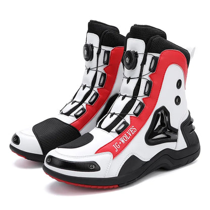 Professional Men Motorcycle Boots