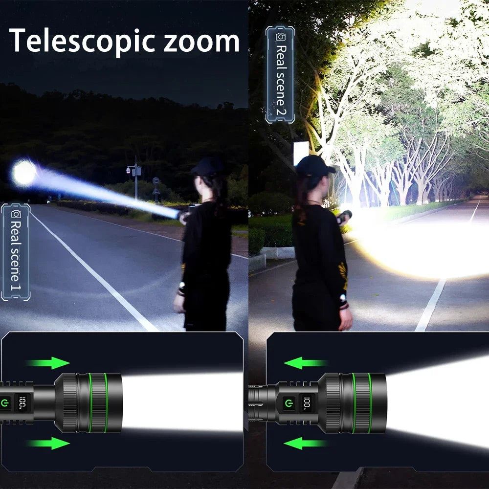 1500 Meter Long Range Laser LED Flashlight