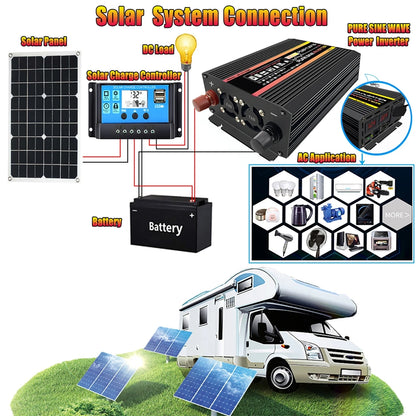 10000W 12000W Solar Panel Kit