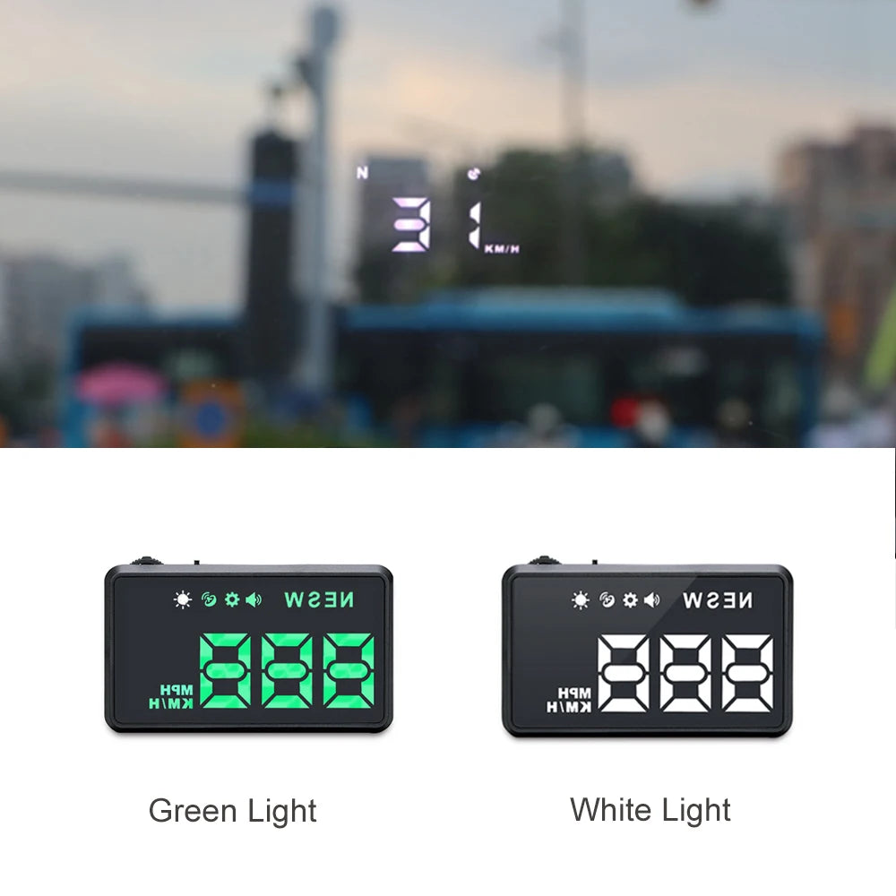 H1 HUD Head-up Display Car GPS Digital Speedometer