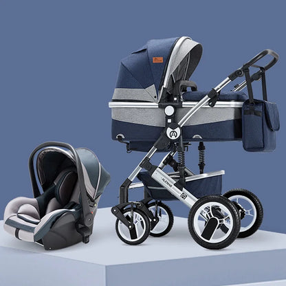 3 in 1 High Landscape Car stroller