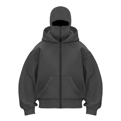 Warm Casual Zip Hoodie