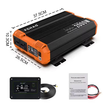 4000W Power DC 12V 24V 48V Inverter