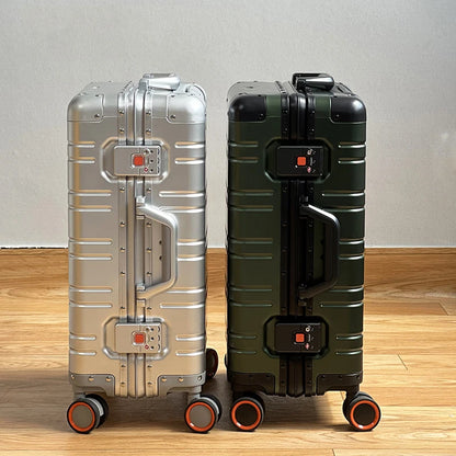 100% Aluminum-magnesium alloy Travel Luggage