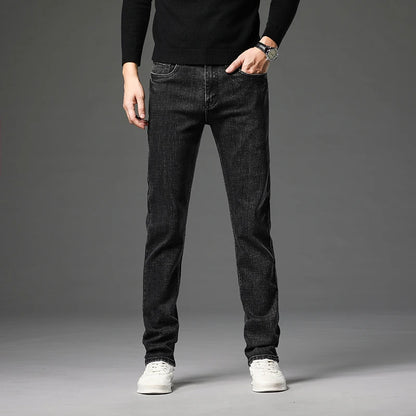 Men's Cotton Stretch Slim Jeans