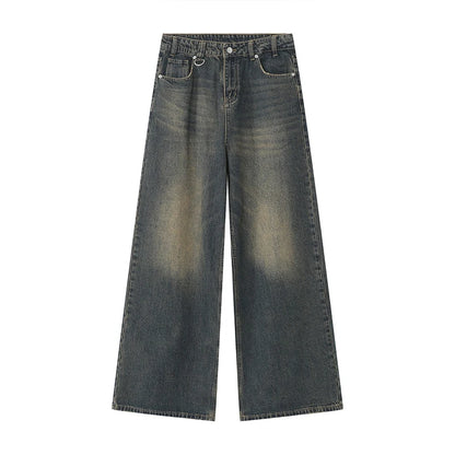 Men's Wide Leg Loose Denim Pant