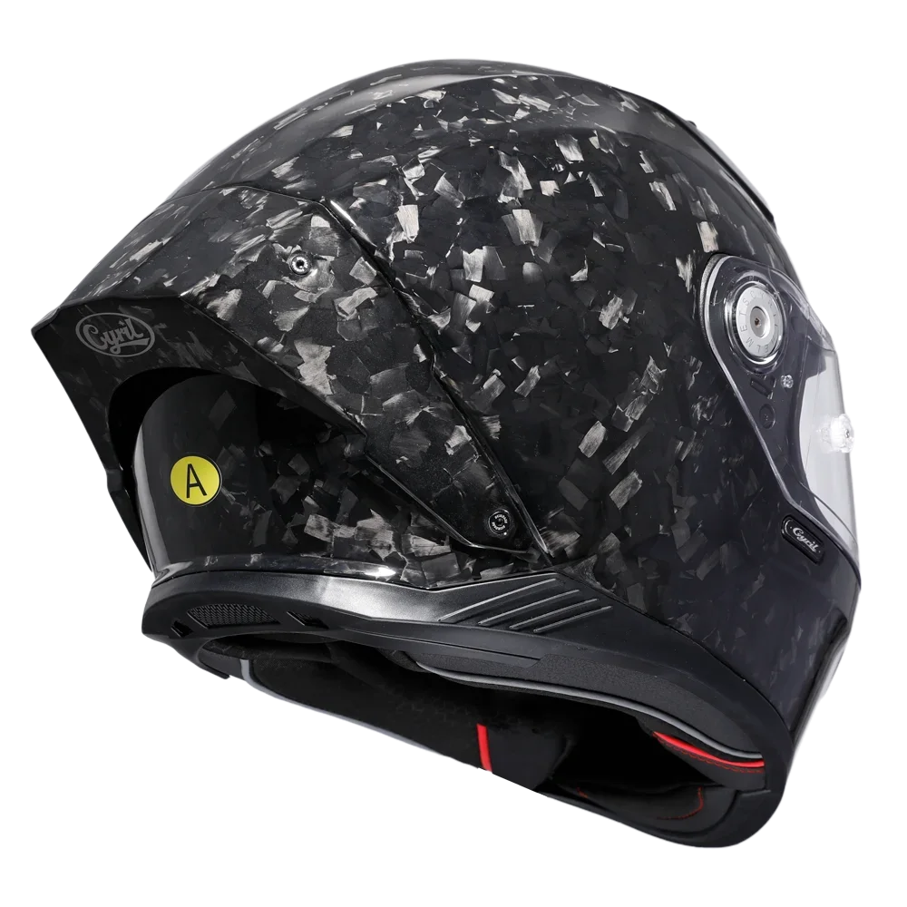 Carbon Fiber Full Face Racing Helmet