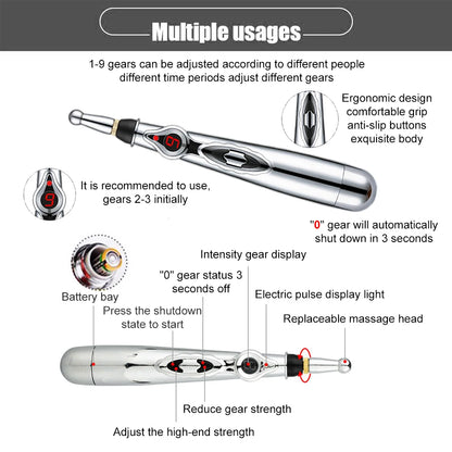 Electronic Acupuncture Massage Pen