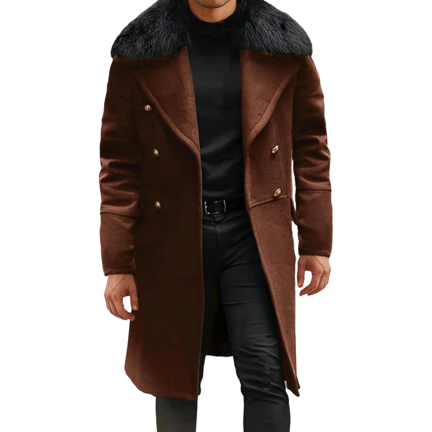 Men s Classic Double Breasted Trench Coat