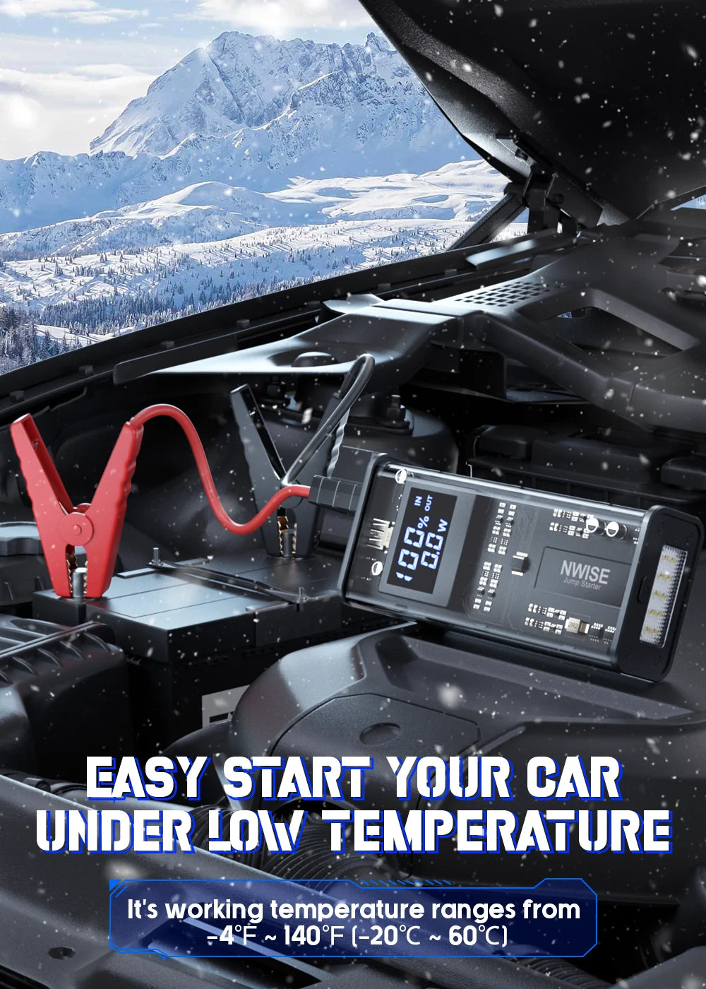 Jump Starter Starting Device