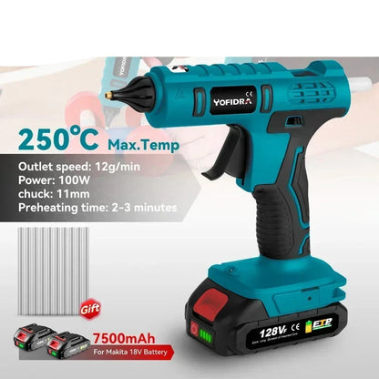 18V Battery Cordless Electric Glue Gun