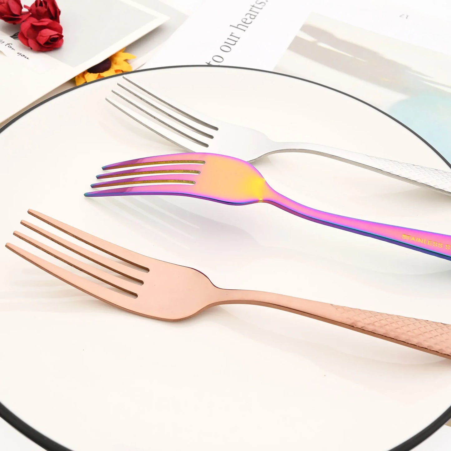Luxury Cutlery Silverware Set