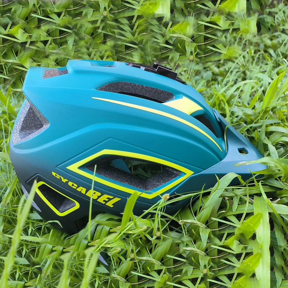 Men MTB Bicycle Helmet with LED Light