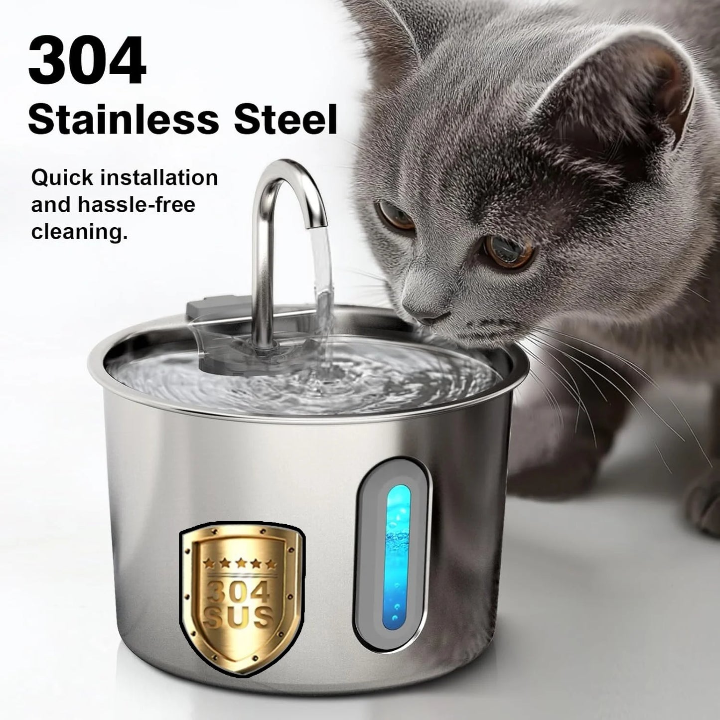 Cat Water Fountain, 75oz